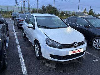 2012 Volkswagen Golf VI, белый, 499000 рублей, вид 2