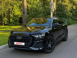 2019 Audi Q8 55 TFSI I (4M), чёрный, 5990000 рублей, вид 1