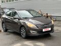 2016 Hyundai Solaris I Рестайлинг, коричневый, 820000 рублей - вид 6