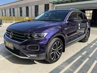 2022 Volkswagen T-Roc I Рестайлинг, фиолетовый, 1484000 рублей, вид 2