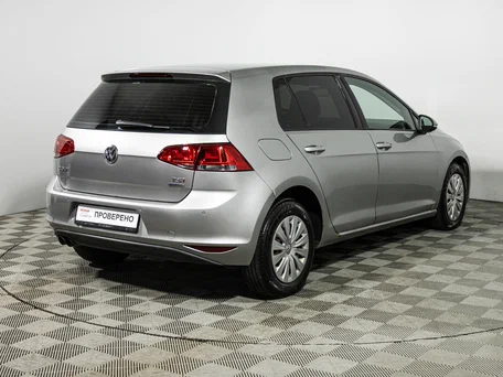 2014 Volkswagen Golf VII, серебристый, 790989 рублей, вид 5