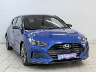 2019 Hyundai Veloster II, синий, 1650000 рублей, вид 2
