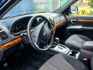 2008 Hyundai Santa Fe II, чёрный, 800000 рублей, вид 4