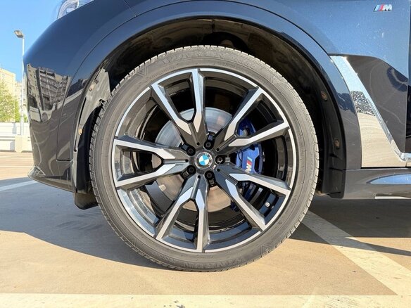 2019 BMW X7 30d I (G07), синий, 7790000 рублей - вид 12