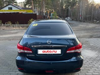 2014 Nissan Almera III (G15), синий, 630000 рублей, вид 4