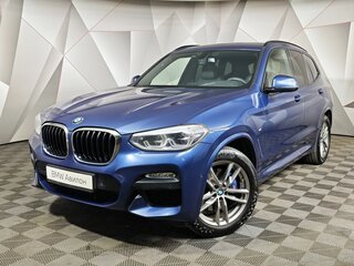 2019 BMW X3 30i xDrive III (G01), синий, 3595000 рублей, вид 1