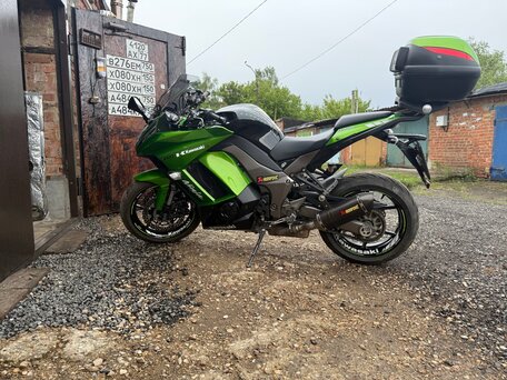 2013 Kawasaki Z 1000SX, зелёный, 805000 рублей, вид 3