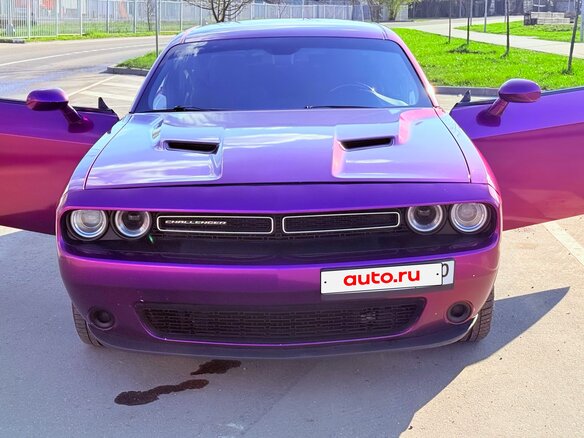 2019 Dodge Challenger III Рестайлинг 2, фиолетовый - вид 27