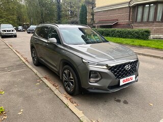 2019 Hyundai Santa Fe IV, серый, 4200000 рублей, вид 1