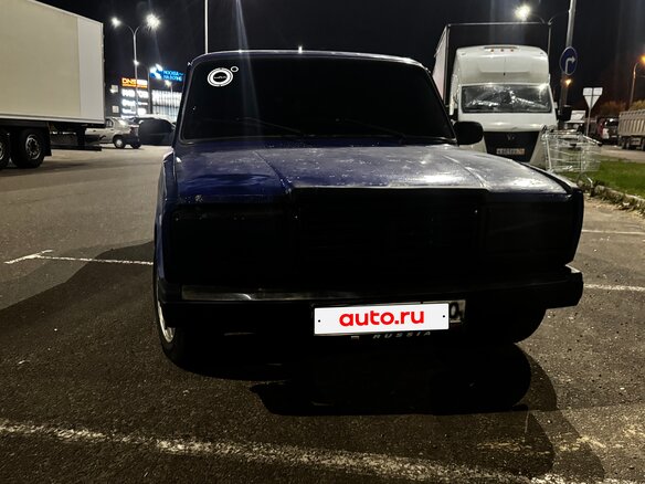 2002 Lada (ВАЗ) 2107, синий - вид 4