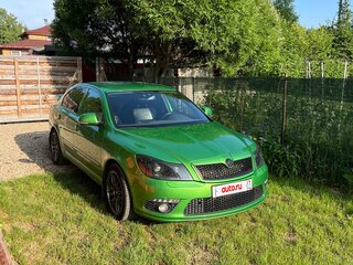 2012 Skoda Octavia RS II Рестайлинг, зелёный, 1499999 рублей, вид 2