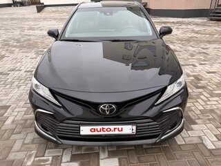 2021 Toyota Camry US Market VIII (XV70) Рестайлинг, чёрный, 2900000 рублей, вид 1