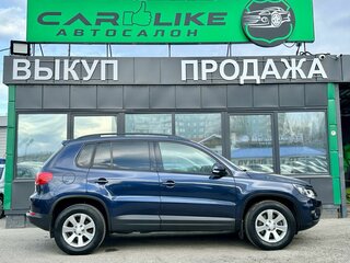 2012 Volkswagen Tiguan I Рестайлинг, синий, 1399000 рублей, вид 4