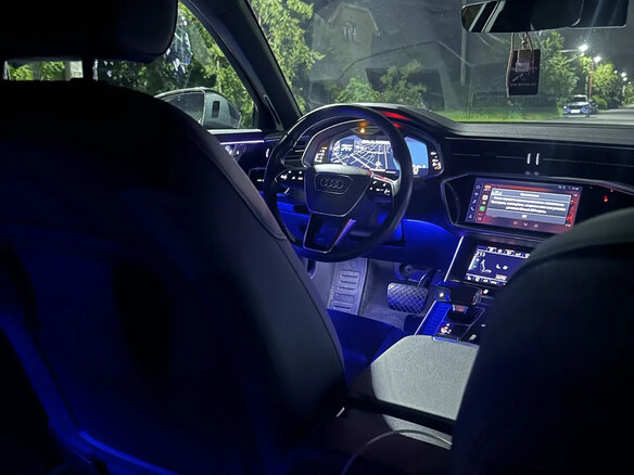2019 Audi A6 40 TDI V (C8), серый, 4340000 рублей - вид 18