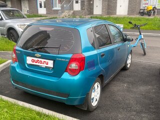 2008 Chevrolet Aveo I Рестайлинг, голубой, 310000 рублей, вид 4