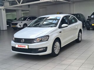 2020 Volkswagen Polo V Рестайлинг, белый, 1195000 рублей, вид 3