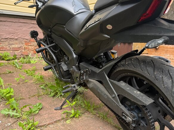 2019 Bajaj Dominar 400, чёрный, 345000 рублей - вид 5
