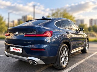 2021 BMW X4 20i II (G02) Рестайлинг, синий, 6000000 рублей, вид 2