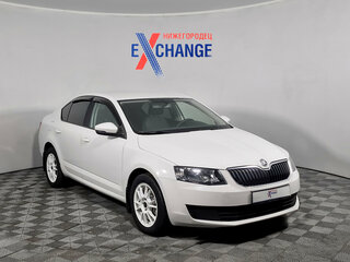 2014 Skoda Octavia III (A7), белый, 869000 рублей, вид 3