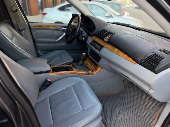 2003 BMW X5 3.0i I (E53), серый - вид 15