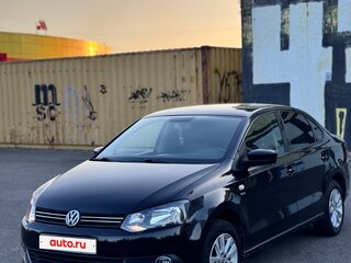 2013 Volkswagen Polo V, чёрный, 700000 рублей, вид 1