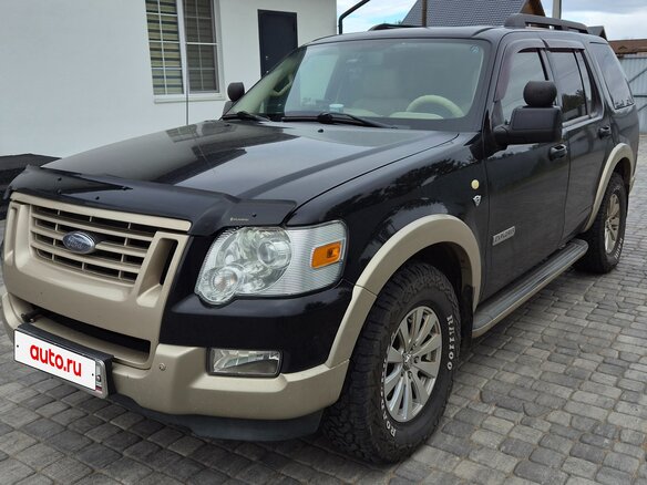 2008 Ford Explorer IV, чёрный, 995000 рублей - вид 1