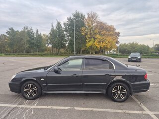 2008 Hyundai Sonata ТагАЗ IV (EF) Рестайлинг, чёрный, 310000 рублей, вид 4