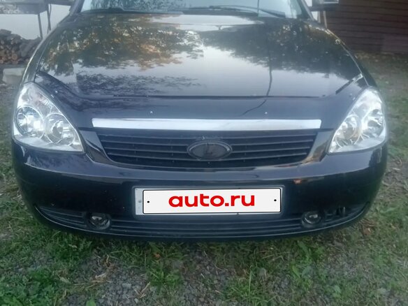 2010 Lada (ВАЗ) Priora I, чёрный, 430000 рублей