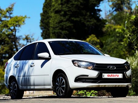 2022 Lada (ВАЗ) Granta Euro-2 I Рестайлинг, белый, 650000 рублей, вид 2