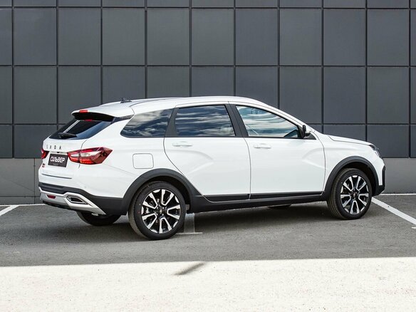 2026 Lada (ВАЗ) Vesta SW Cross I Рестайлинг (NG), белый, 2023000 рублей - вид 1
