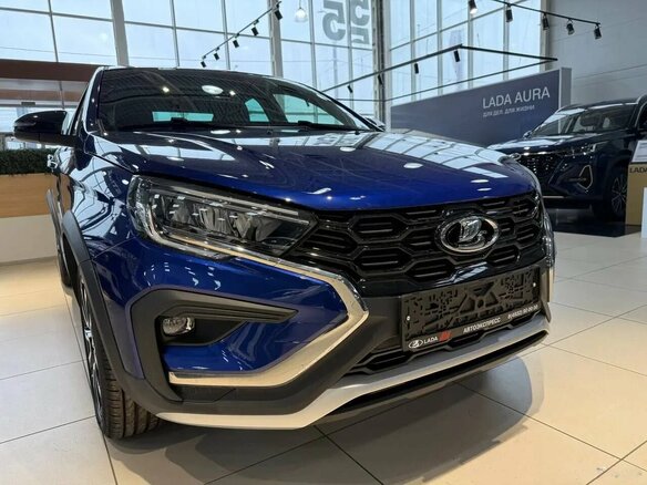 2025 Lada (ВАЗ) Vesta Cross I Рестайлинг (NG), синий, 2077000 рублей - вид 2