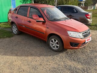 2014 Lada (ВАЗ) Granta I, оранжевый, 280000 рублей, вид 3