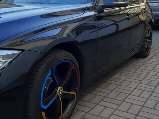 2017 BMW 3 серии 316d VI (F3x) Рестайлинг, чёрный, 1452009 рублей, вид 5