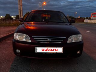 2007 Kia Spectra I Рестайлинг 2, красный, 260000 рублей, вид 1
