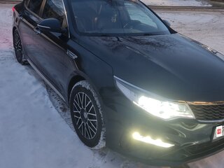 2019 Kia Optima IV Рестайлинг, синий, 2400000 рублей, вид 2