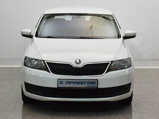 2018 Skoda Rapid I Рестайлинг, белый, 1000000 рублей, вид 2