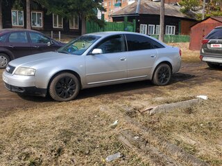 1999 Audi A6 II (C5), серебристый, 350000 рублей, вид 4