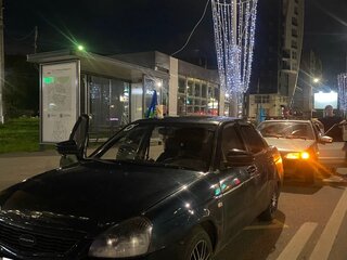 2007 Lada (ВАЗ) Priora I, зелёный, 160000 рублей, вид 2