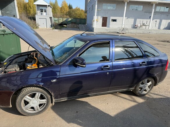 2013 Lada (ВАЗ) Priora I Рестайлинг, синий - вид 7
