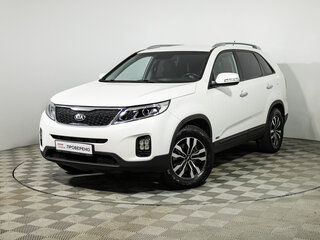 2013 Kia Sorento II Рестайлинг, белый, 1499585 рублей, вид 1