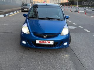 2007 Honda Jazz I Рестайлинг, синий, 590000 рублей, вид 2