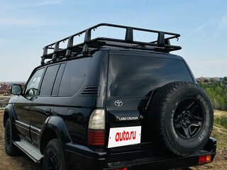1999 Toyota Land Cruiser Prado 90 Series, чёрный, 1600000 рублей, вид 3