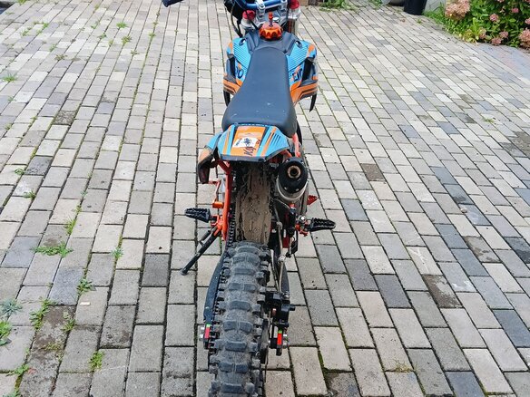 2024 Kayo Evolution YX125EM, оранжевый, 45000 рублей - вид 4