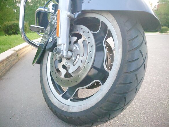 2009 Harley-Davidson Street Glide, синий, 737000 рублей - вид 3