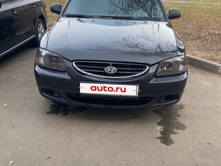 2011 Hyundai Accent ТагАЗ II, чёрный, 310000 рублей, вид 1