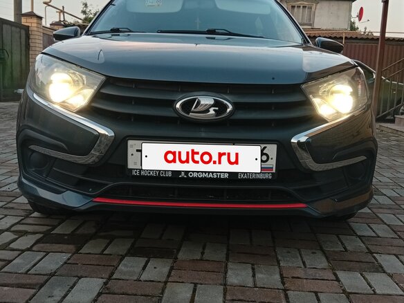 2021 Lada (ВАЗ) Granta Drive Active I Рестайлинг, серый, 805000 рублей - вид 3