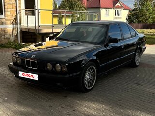 1992 BMW 5 серии 525i III (E34), чёрный, 480000 рублей, вид 3