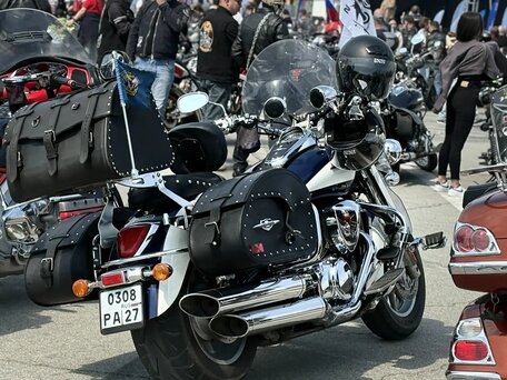 2008 Suzuki Boulevard C109R, синий, 900000 рублей, вид 2