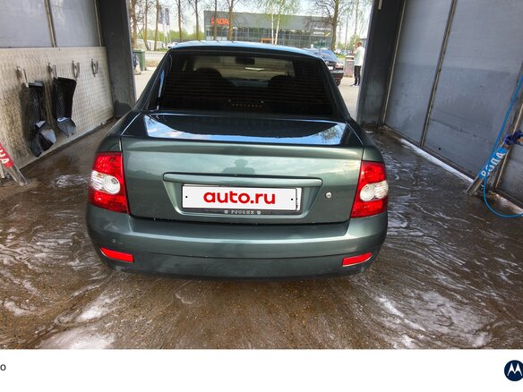 2008 Lada (ВАЗ) Priora I, зелёный, 210000 рублей - вид 8