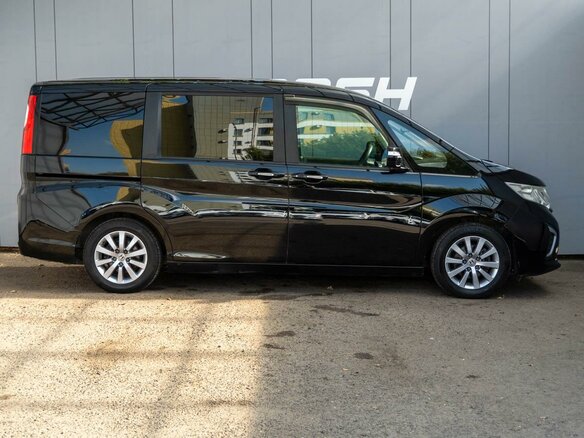 2015 Honda Stepwgn V, чёрный - вид 4
